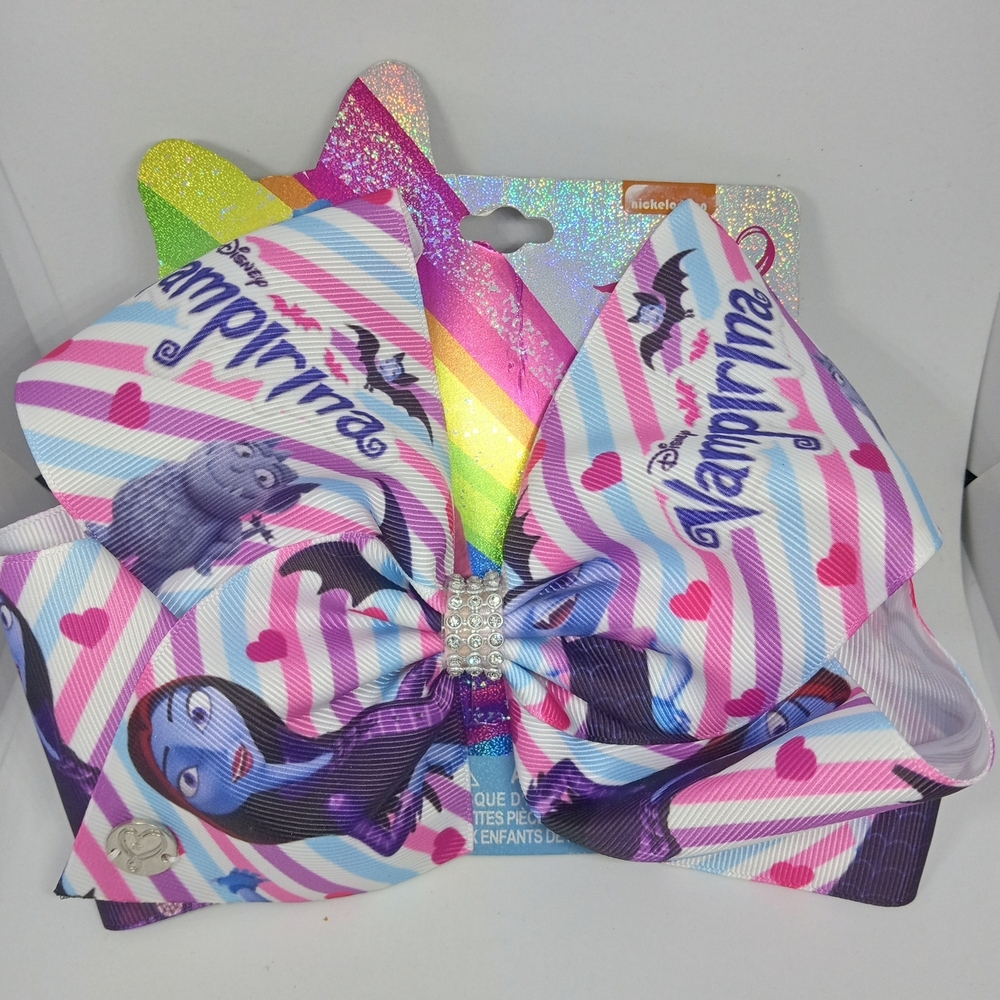 JoJo Siwa Vampirina Rainbow Hair Bow